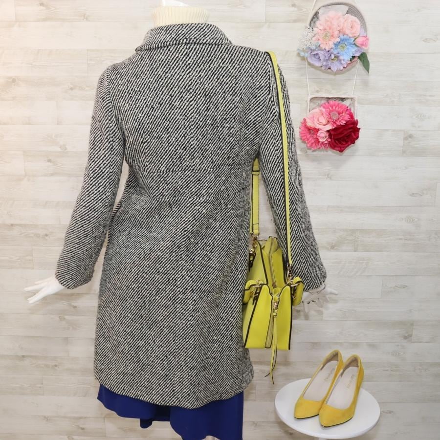 MARY QUANT タグ付き未使用 ウール混 ダブルコート M MARY QUANT タグ付き未使用 ウール混 ダブルコート M 【公式通販】