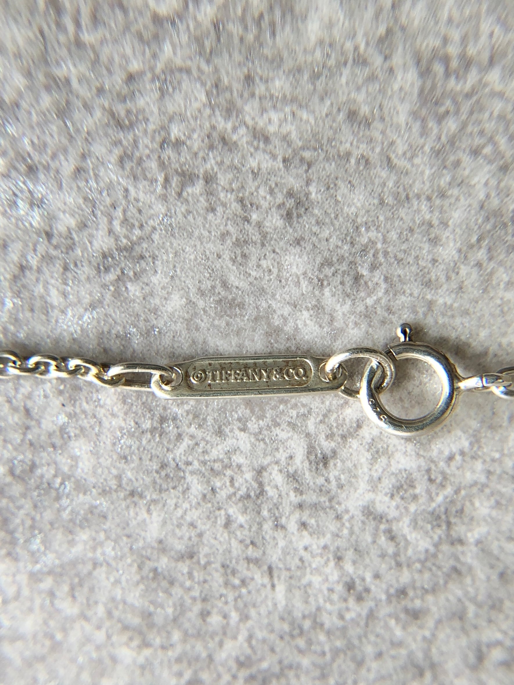 Tiffany & Co. ティファニー ネックレス シルバー アトラス キューブ