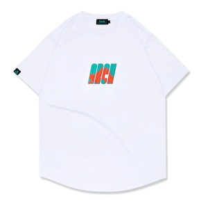 ARCH tilt logo paint tee［DRY］ 【white】