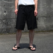 INTERIM(インテリム)INTERIM / MILK PAINT VINTAGE WASH BLACK SHUTTLE CHAMBRAY HYPER BIG US NAVY WORK SHIRT TYPE2
