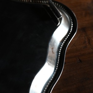 Tray / トレイ〈 シルバー・プレート・トレー・カフェ・店舗什器・アンティーク・ヴィンテージ 〉113641