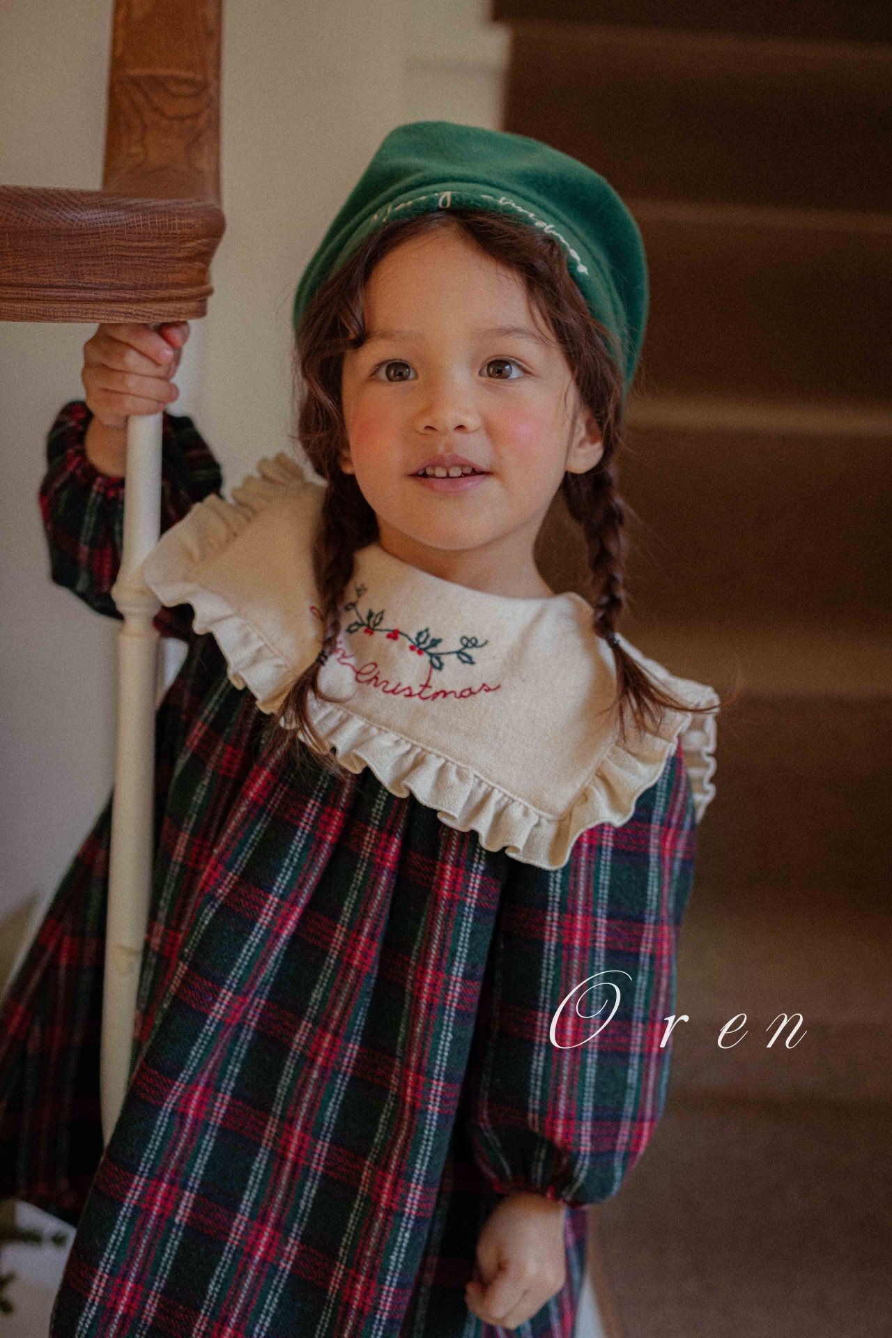 Oren X-mas［取寄］eve check onepiece