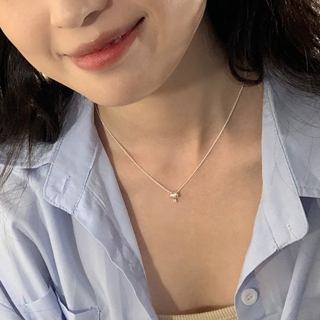 Weiwan925シルバー優雅なジルコンネックレス