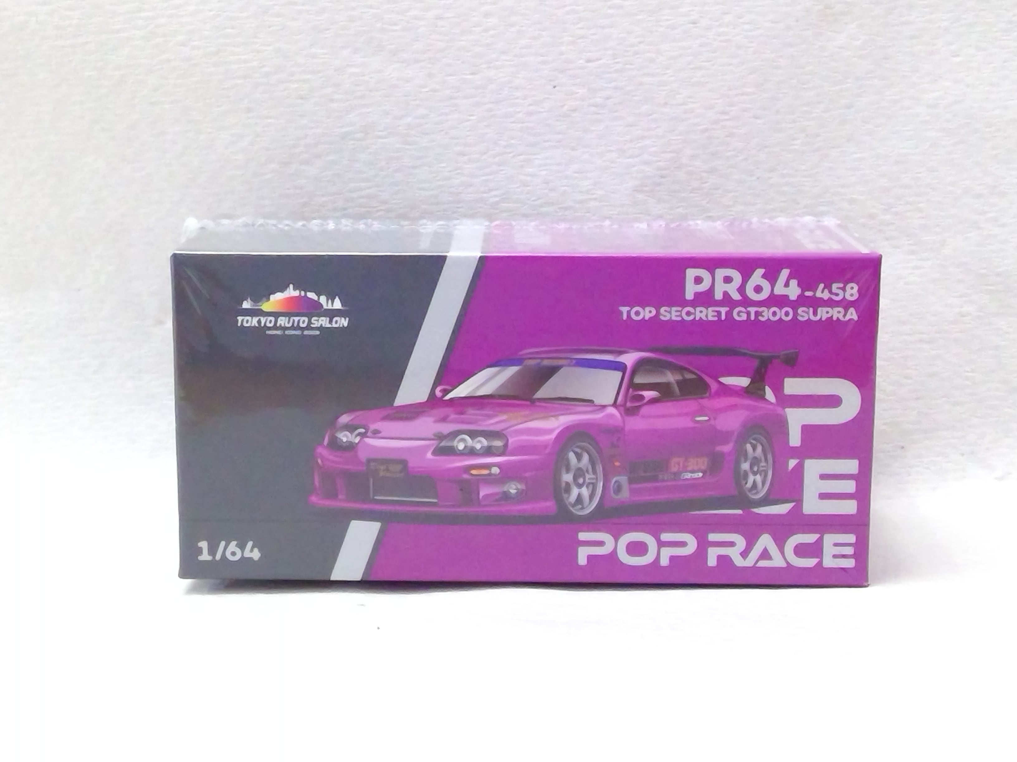 ポップレース PR64-458 TOP SECRET GT300 SUPRA TOKYO AUTO SALON