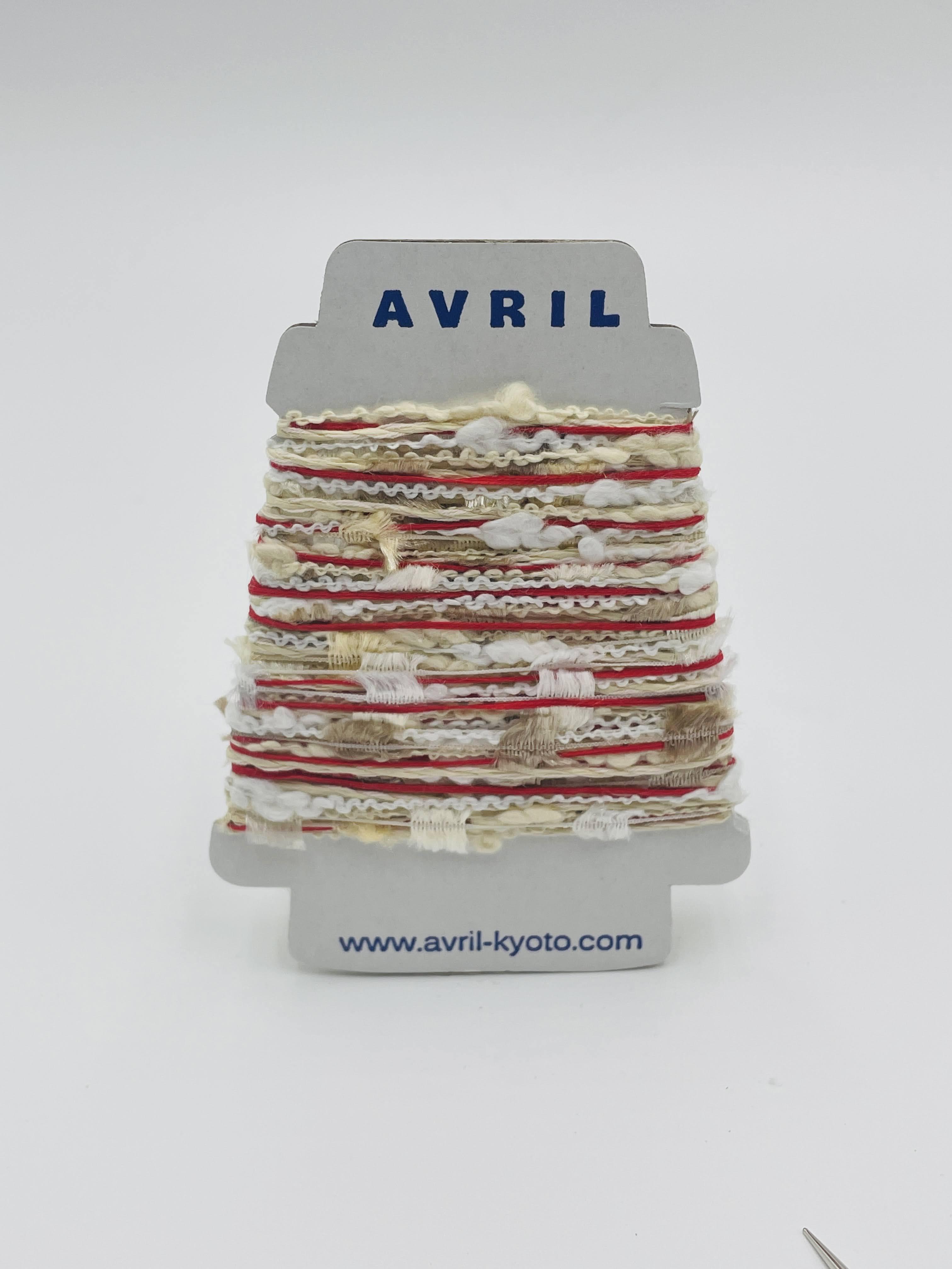 集めたくなる♬楽しい♬可愛い♡『ちょこっと巻きのファンシー糸』AVRILペラコーン208