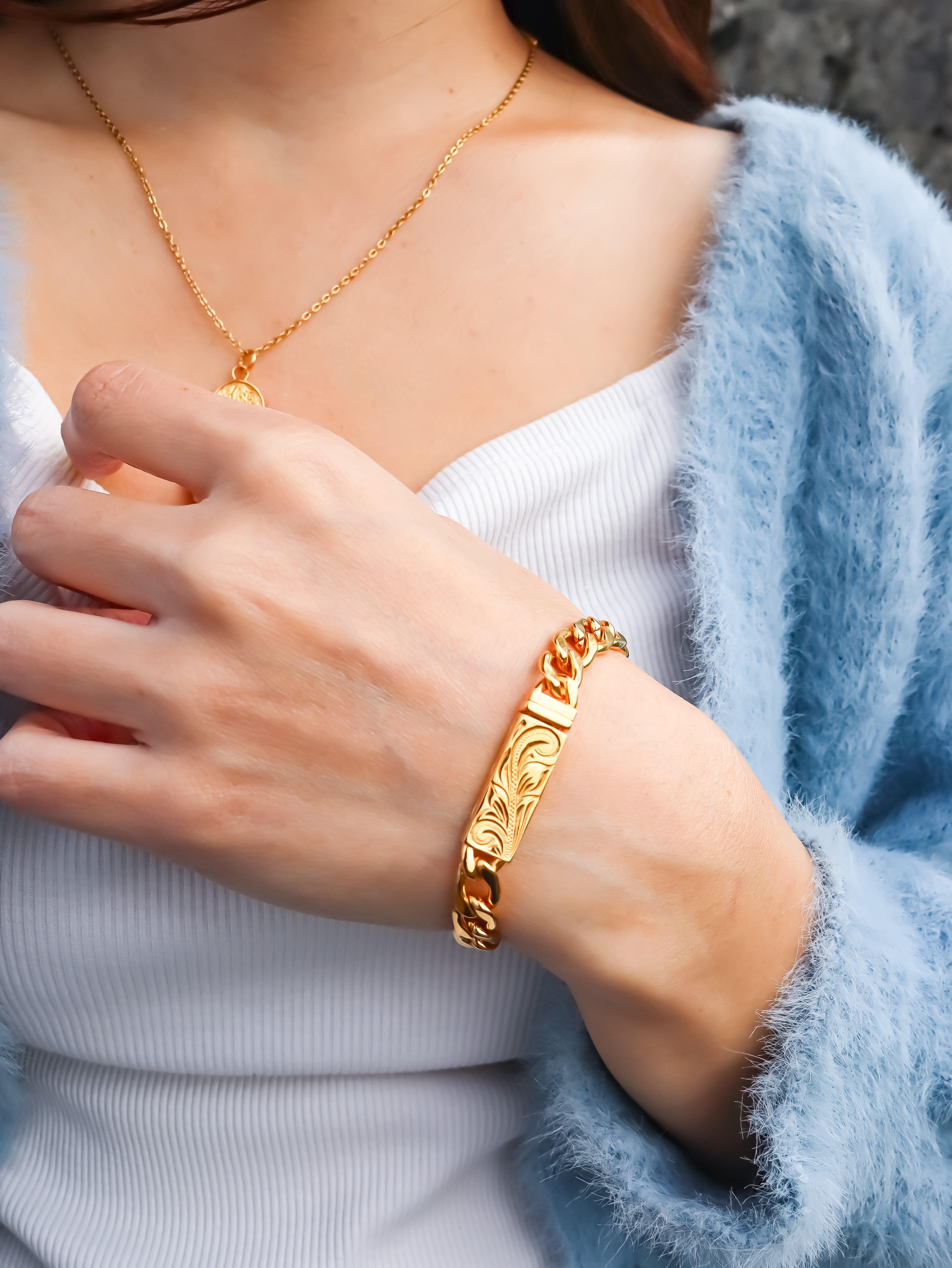 Block plate easy bracelet | IRIEBEACH