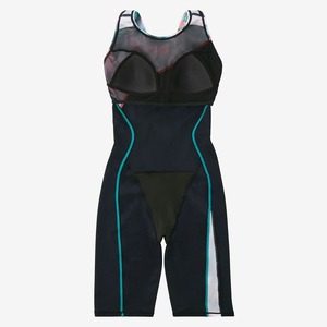 スピードフィットネス水着[レディース]SFW12665 パズルルースンニースキン ゆったり 縫込みカップ
