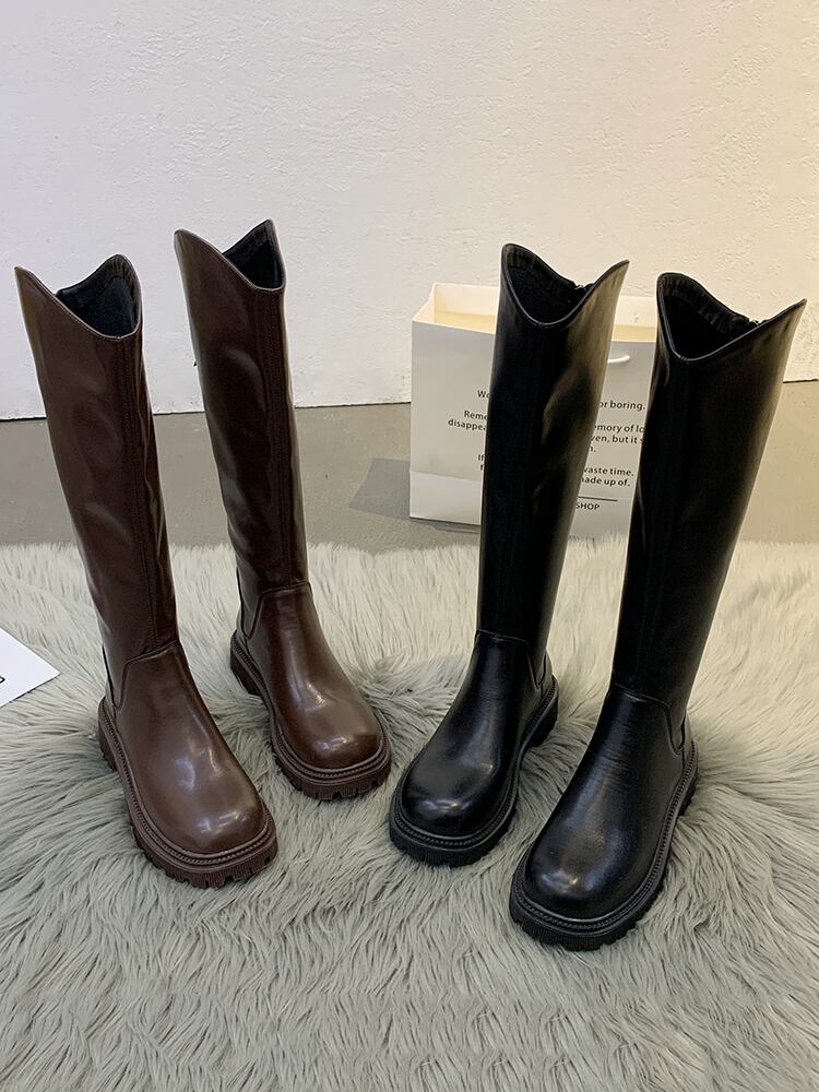 ブーツレディーススタイルベルベットウィンター 靴 シューズ 冬物 フェイクシューズ61475115129