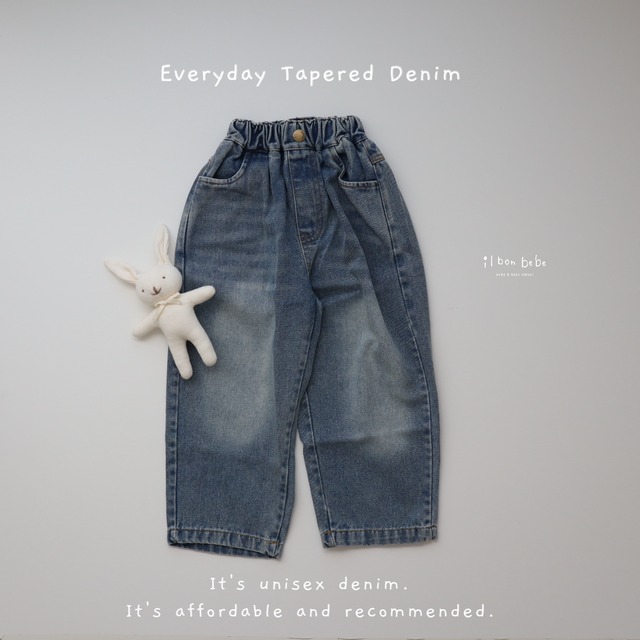 【即納】Everyday Tapered Denim