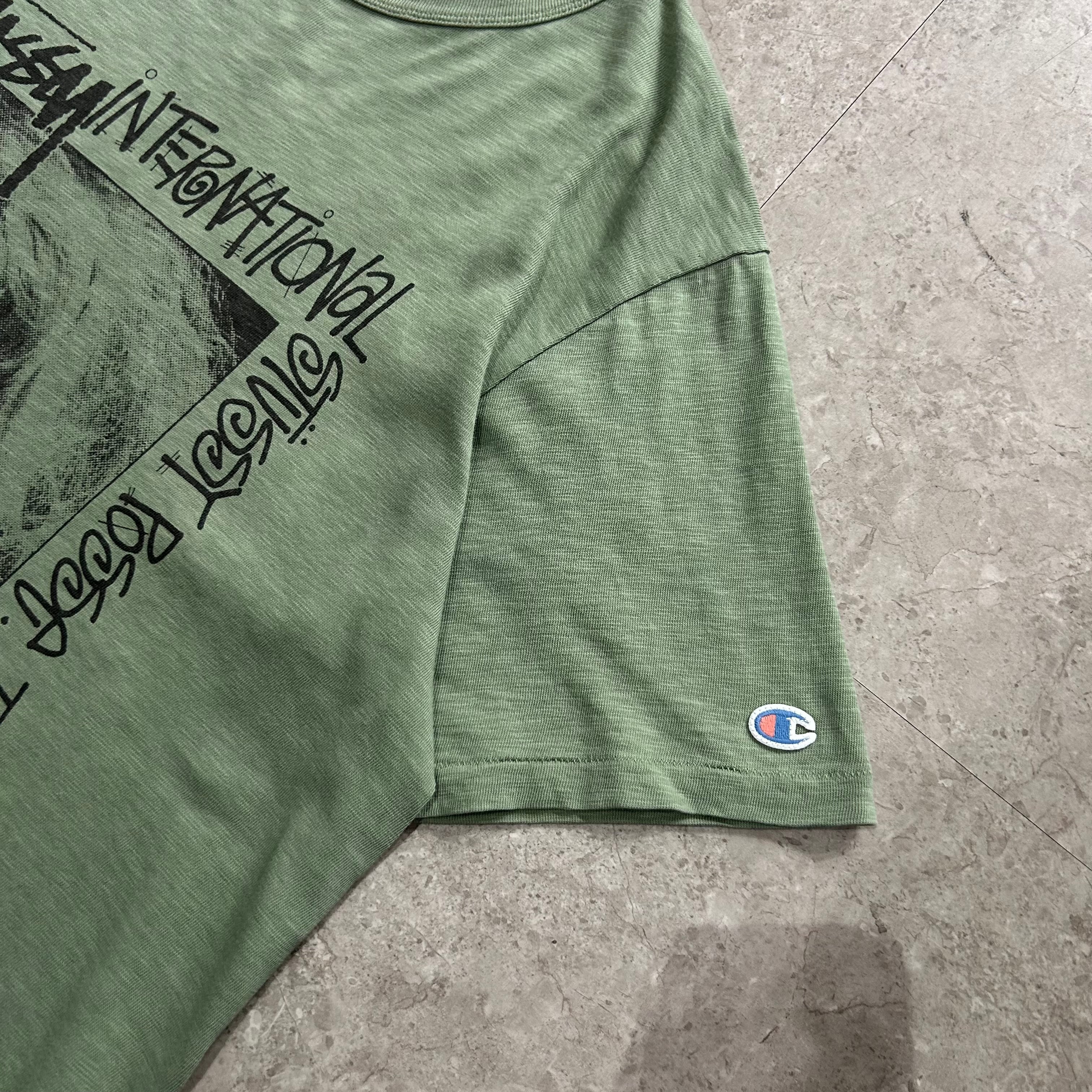 00s Stussy × Champion 