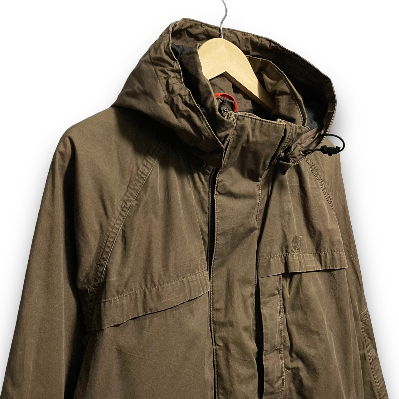 M】Timberland ティンバーランド ブランドロゴ マウンテンパーカー 