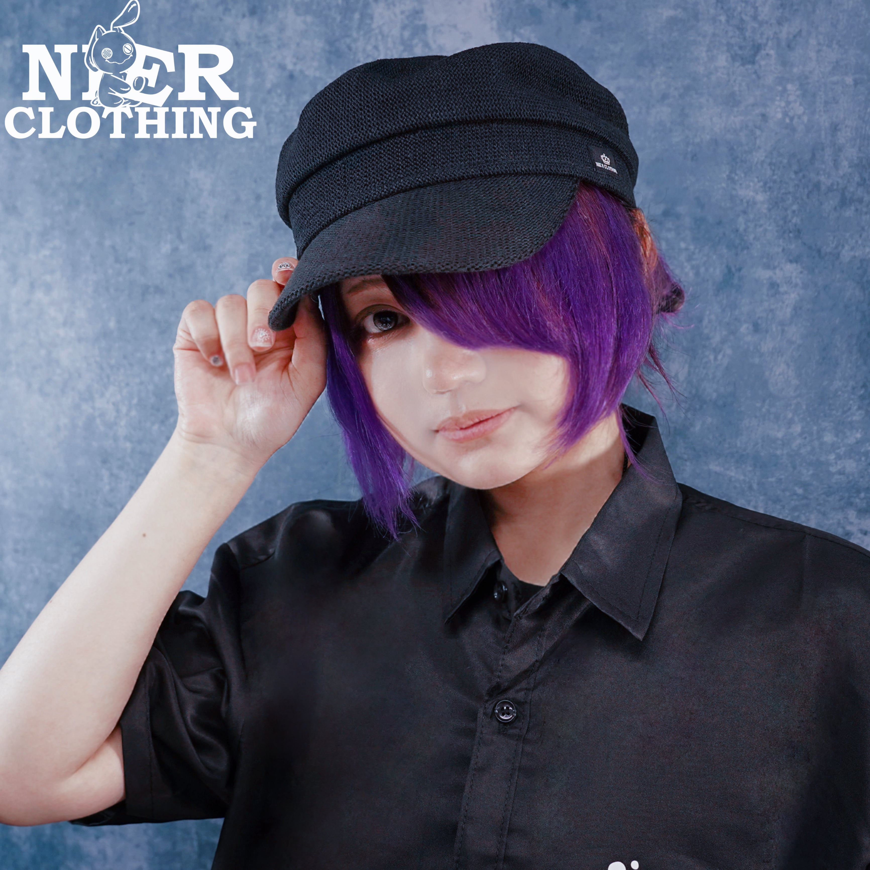 BLACK MESH CASQUETTE | NIER CLOTHING