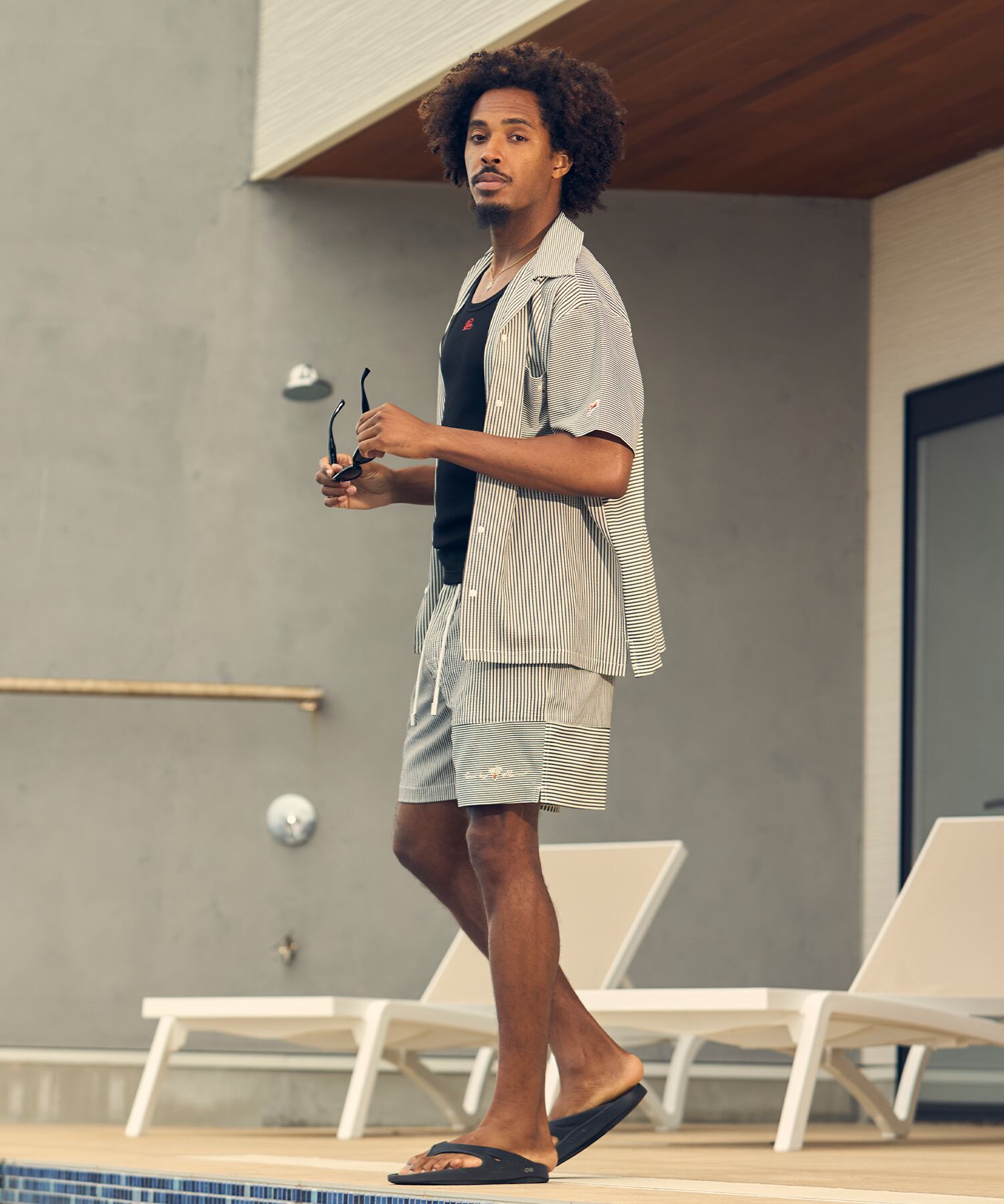 SUNS】SWITCHING SEERSUCKER BOARD SHORTS［RSW095］ | #Re:room