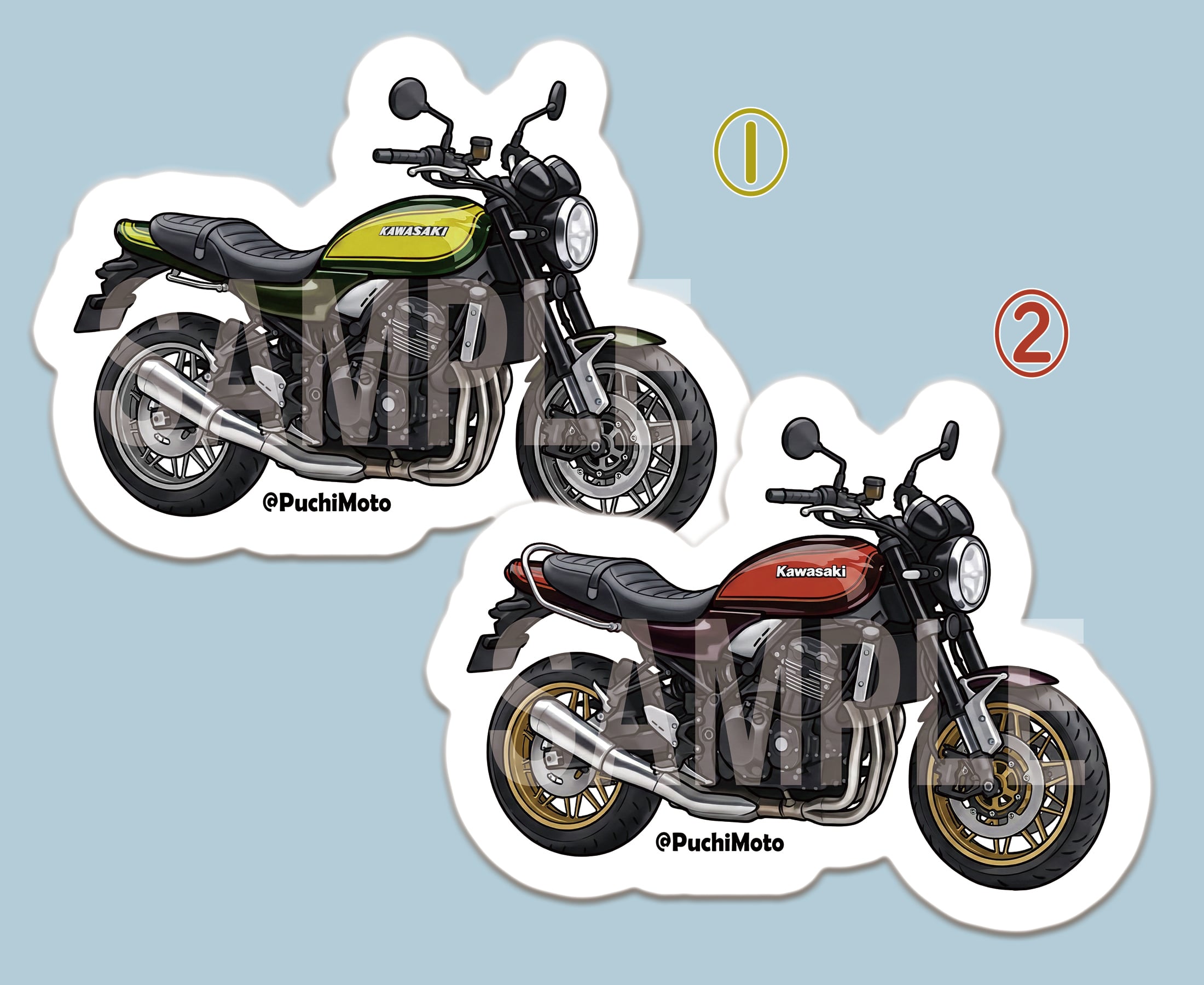 新品　即配　カワサキ　Z900RS 純正シール Kawasaki Z900RS 特別仕様車 ステッカー Sサイズ | 江ノ島さくら堂 本店