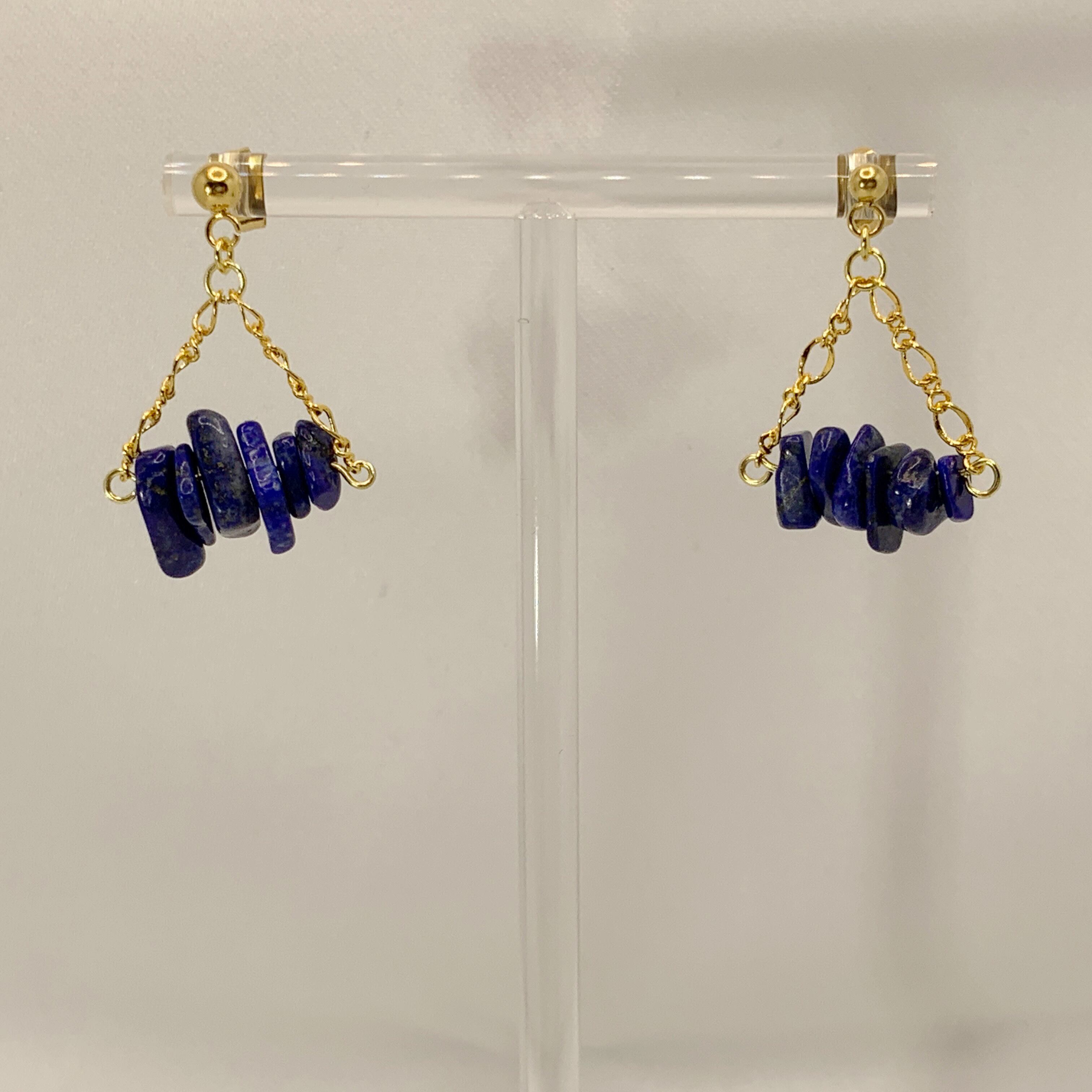 ラピスラズリ ピアス