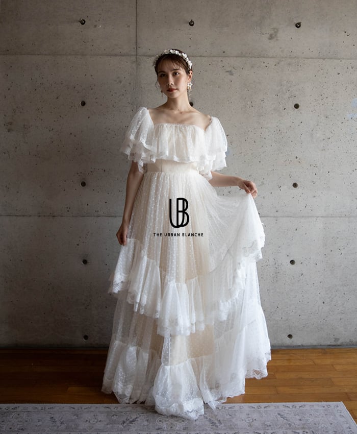 NEW】【THE URBAN BLANCHE ORIGINAL 】 ウエディングドレス 結婚式 