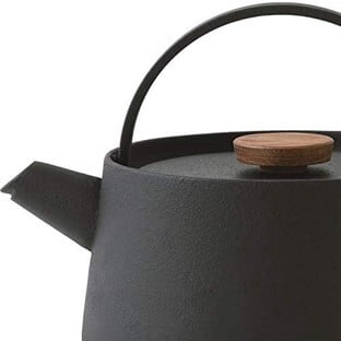 南部鉄器】【日本製】NEW tetu 南部鉄器 鉄瓶 IH対応 1L | スノー