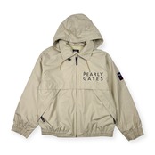 PEARLY GATES パーリーゲイツ フード付き 中綿 ドライ ジャケット ジャンパー L/ライトベージュ系 メンズ ゴルフ