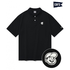 [EBBETS FIELD] Betsu Overfit Pike Short Sleeve T- Black 正規品 韓国 ブランド 韓国通販 韓国代行 韓国ファッション Tシャツ