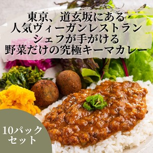 ベジタブルキーマカレー 10パック 【まとめ買い】│ヴィーガン ビーガン ヘルシー お祝い 詰め合わせ 内祝い ベジタリアン キーマカレー カレー レトルト レトルトカレー 高級 野菜カレー お取り寄せ ギフト プレゼント お歳暮 誕生日