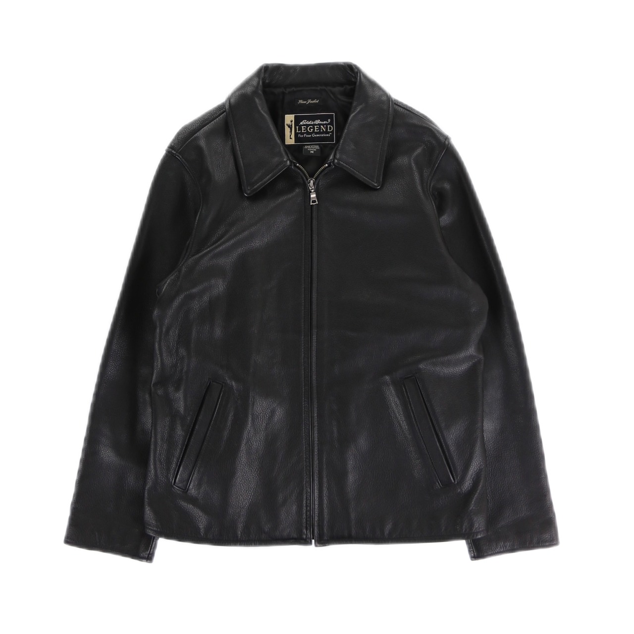 エディーバウアー レザージャケット Eddie Bauer 点か Genuine Leather