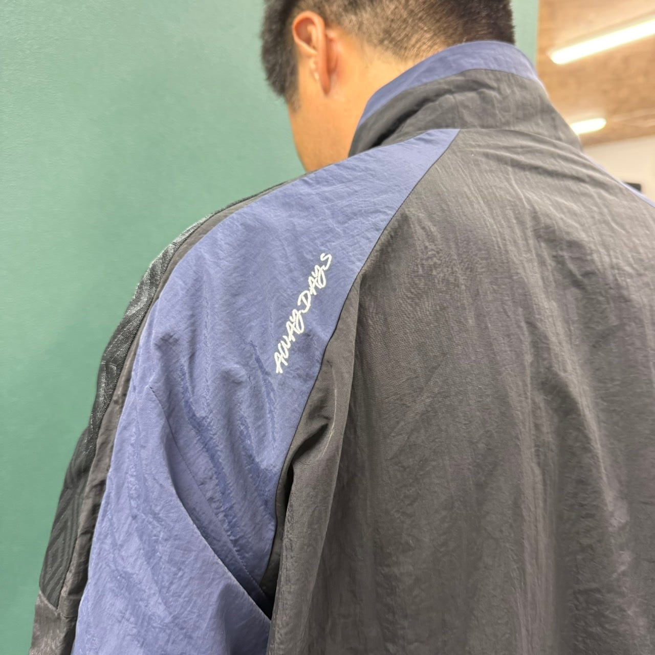 SC相模原　選手用　アンセム　 ナイロンジャケット O-XOサイズ SC相模原 選手用 アンセム ナイロンジャケット O-XOサイズ adidasの