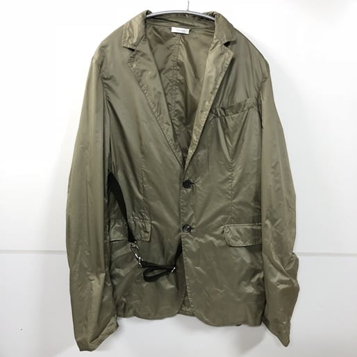 JIL SANDER ジルサンダー 18AW ナイロンジャケット カーキ JSMH400128 ...