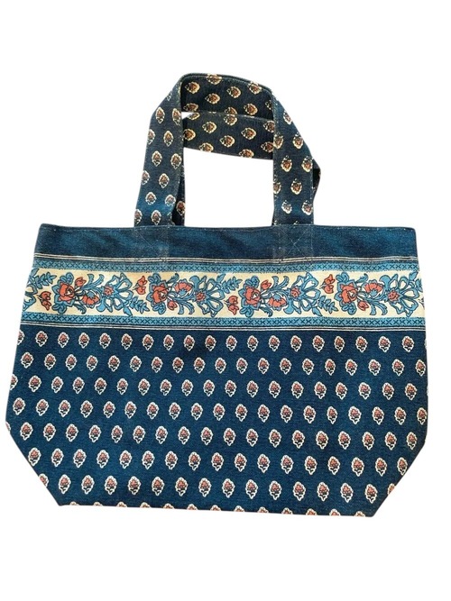 大人のお散歩トートバッグ（ネイビー・イエロー・ライトグレー）