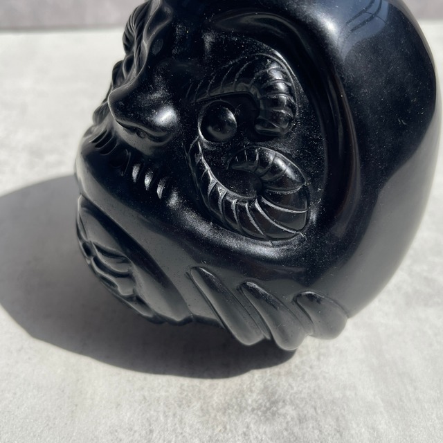 《アウトレット価格》【ブラックオブジディアン】福・だるま・縁起物｜鉱物 天然石 パワーストーン