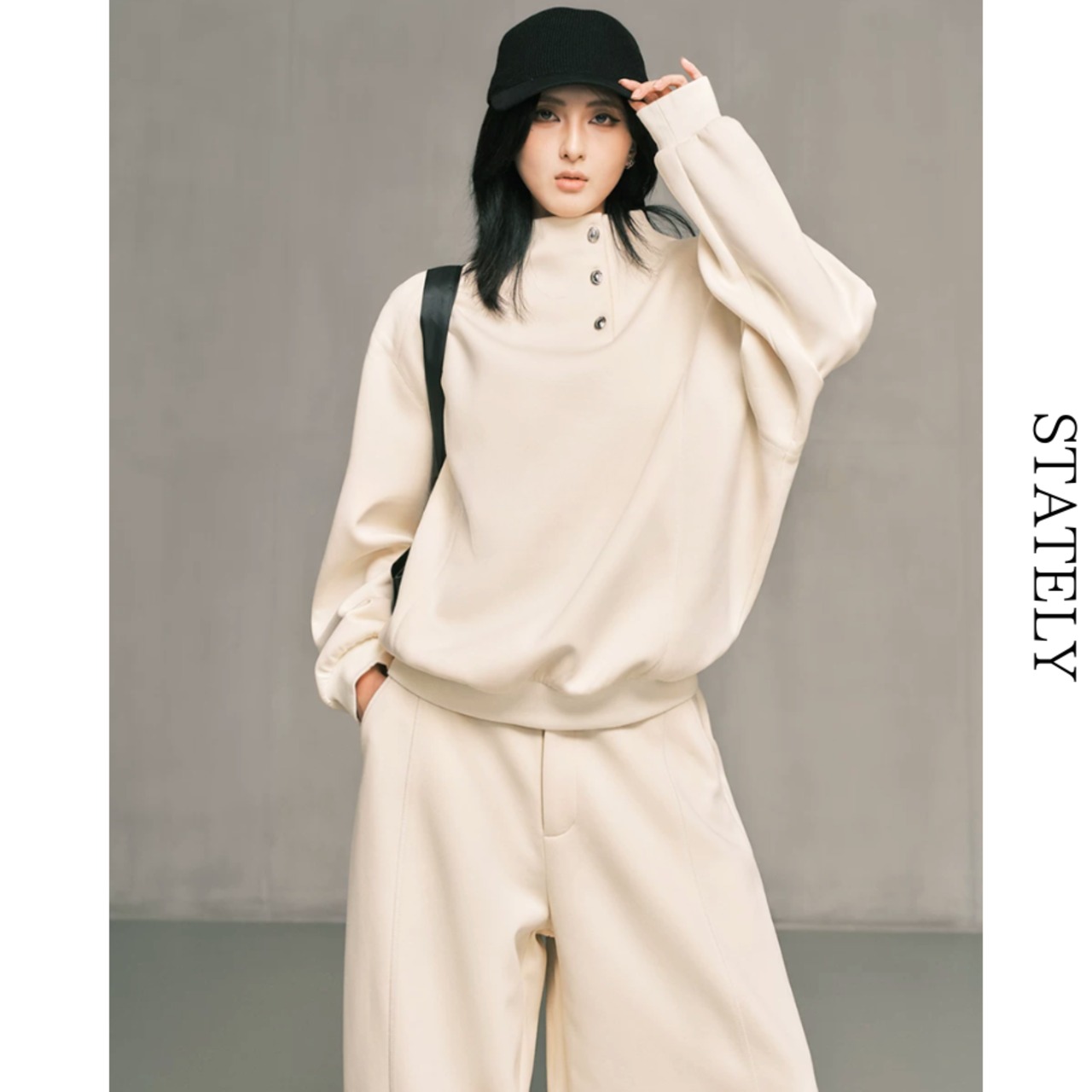 High Neck Relaxセットアップ/3color_ST47・画像5