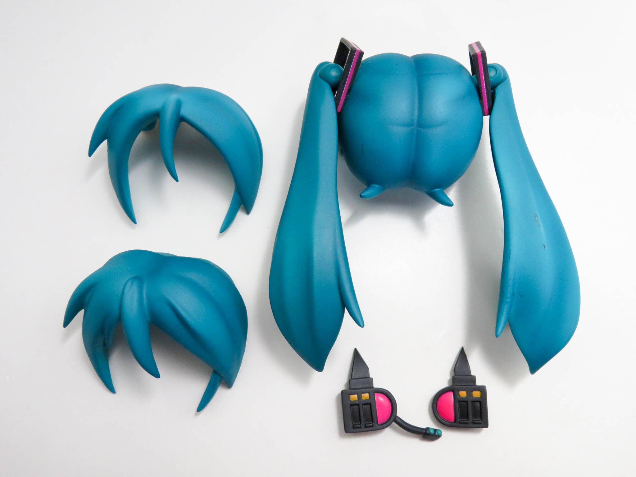 再入荷(A-ランク)【170】 初音ミク 応援Ver. 髪パーツ ツインテール ねんどろいど