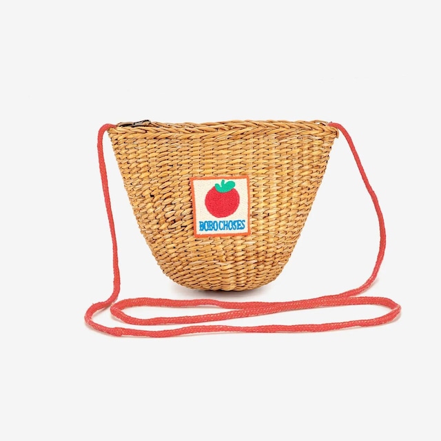 «即納» BOBO CHOSES BC Tomato Patch raffia hand bag