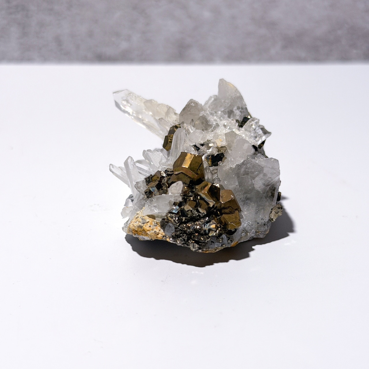 パイライト 水晶 クラスター * Pyrite * 天然石