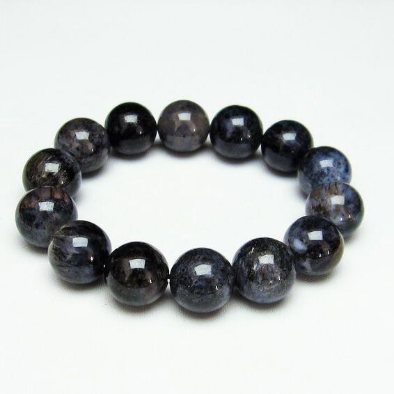 ルチルインアゲート ブレスレット 16mm 111-11189