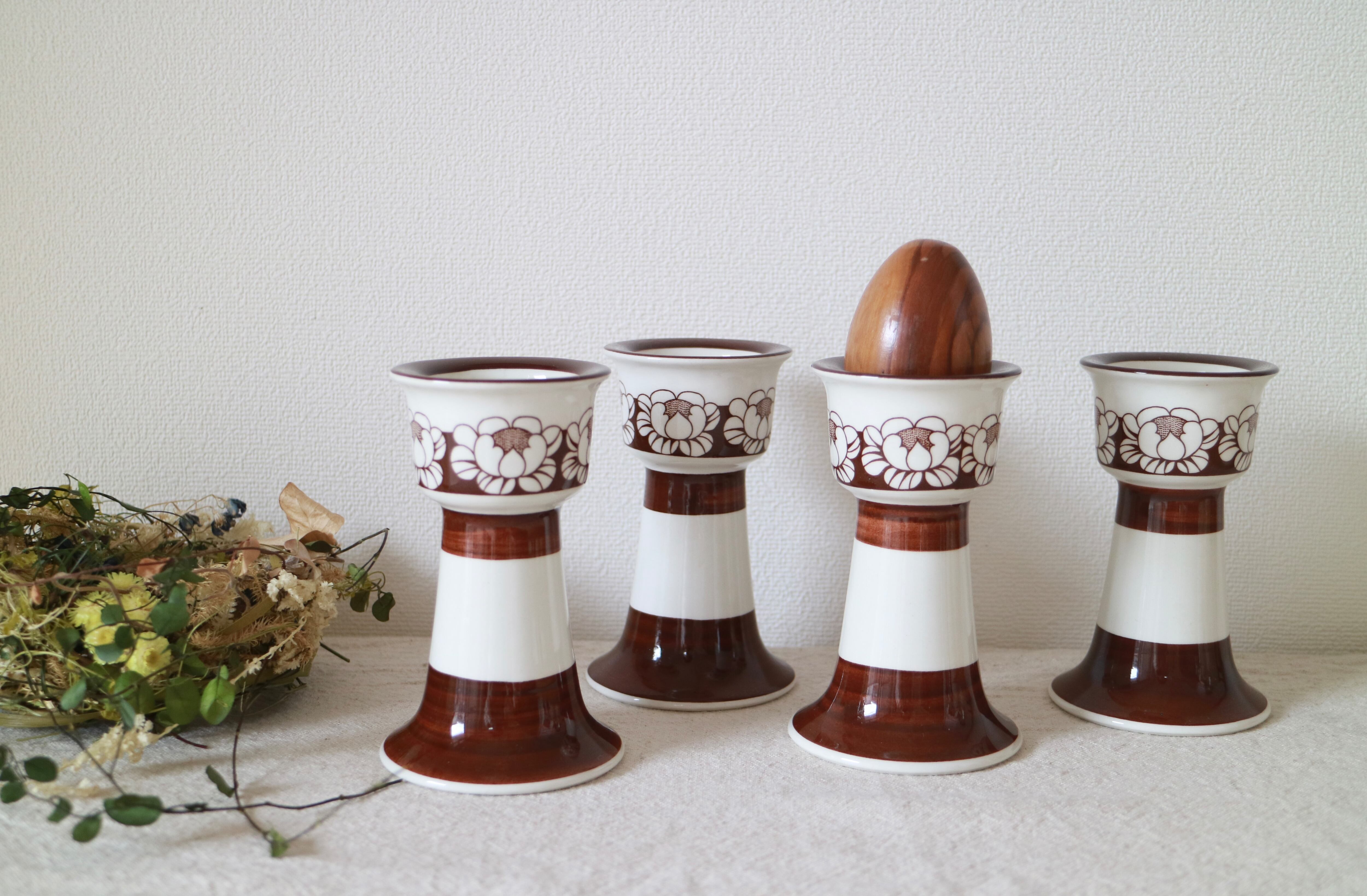 【超稀少】ARABIA　Katrilli(カトリーリ)　エッグスタンド レア】ARABIA Katrilli(カトリーリ) エッグスタンド