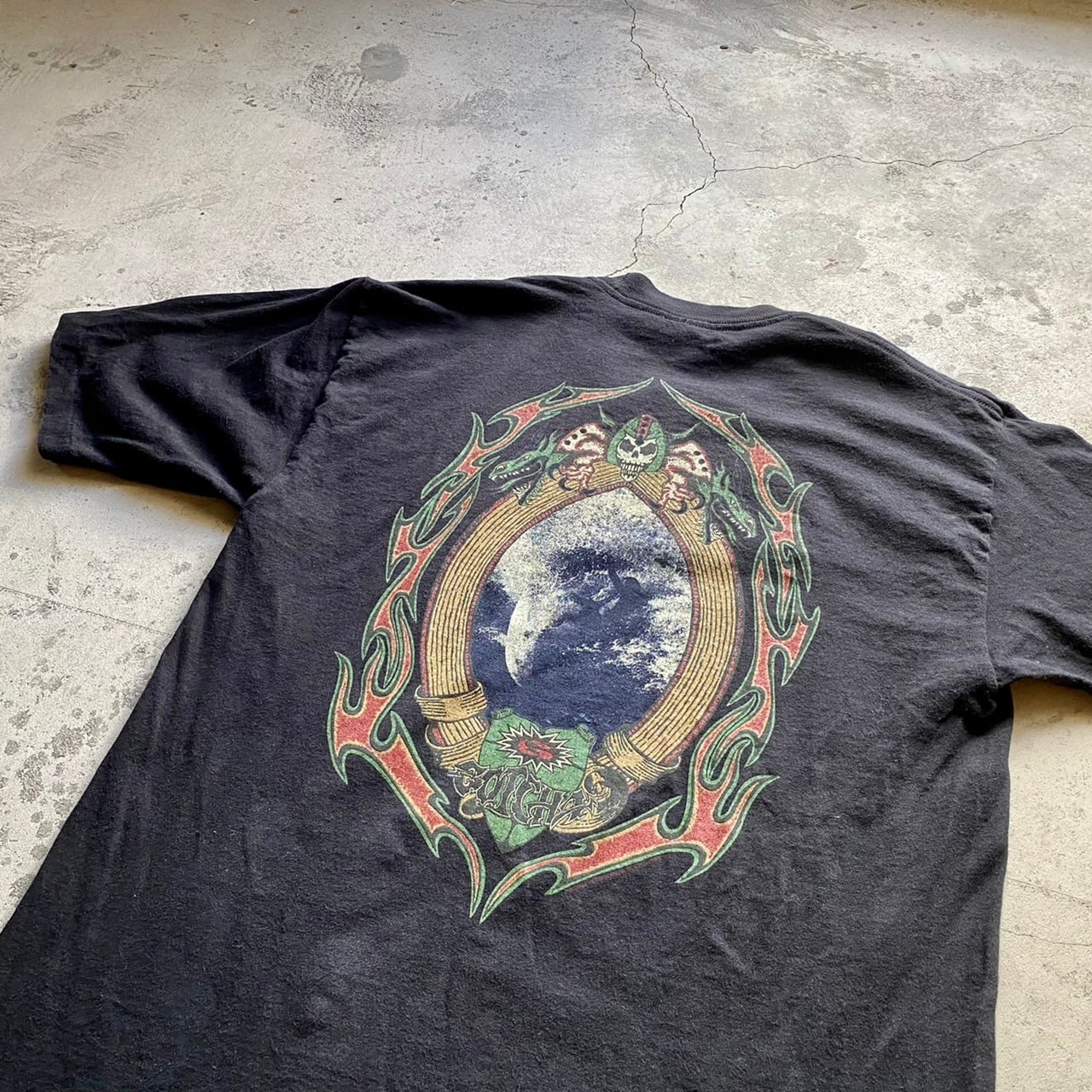 used vintage 90年代 gotcha ガッチャ サーフ スケートTシャツ メンズM 