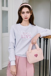 GOXO ゴーエックスオー ゴルフイズラブワッフルマンツーマンライト グレー