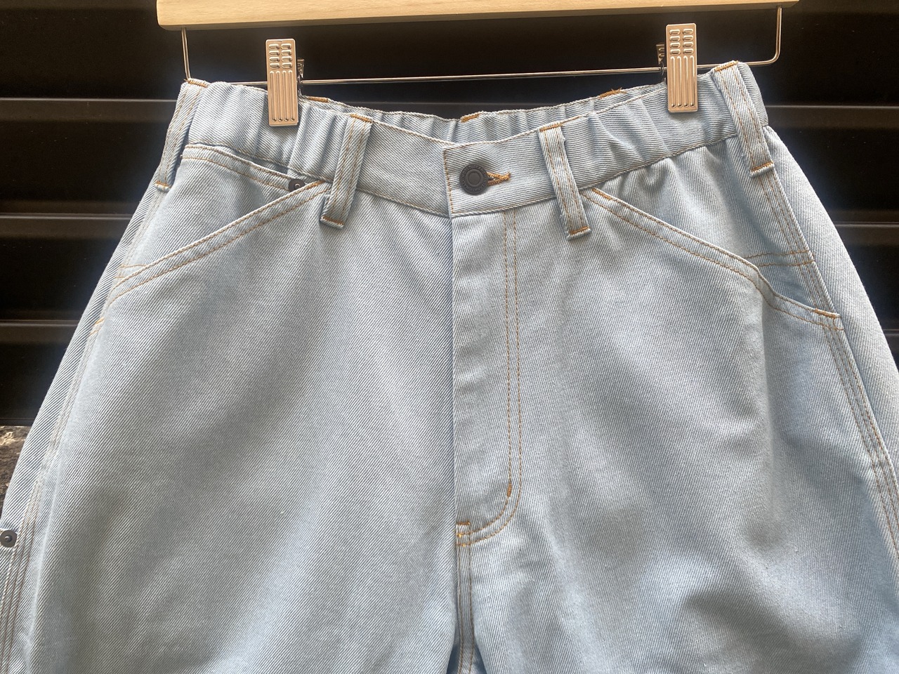 ICEBLUE DENIN PAINTER  PANTS    BLUE