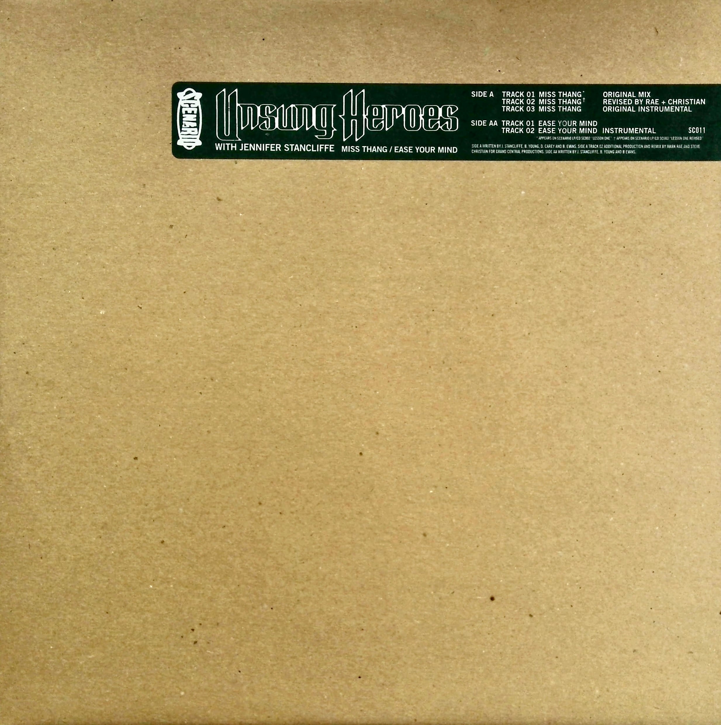 1997] Sean Oliver – You And Me [Boomtang Records] | ビークル