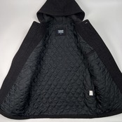 美品 90s 00s SCENE シーン ダッフルコート サイズ L /チャコールグレー/オールド/ビンテージ/VAN JAC