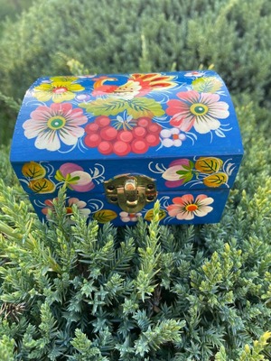 ペトリキフカ・ジュエリーボックス（Khomenko）