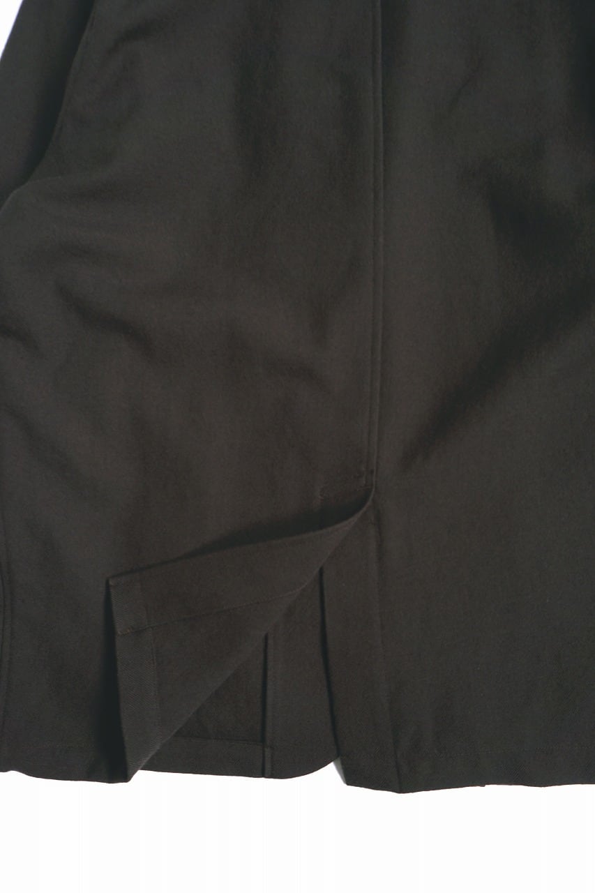 Virgin Wool Washed Twill Jacket