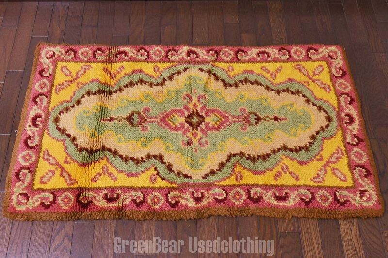 ✦vintage rug✦　194×100cm　アフガンラグ　トライバルラグ RAGC241 トライバルラグ ウール絨毯 アンティーク ヴィンテージ