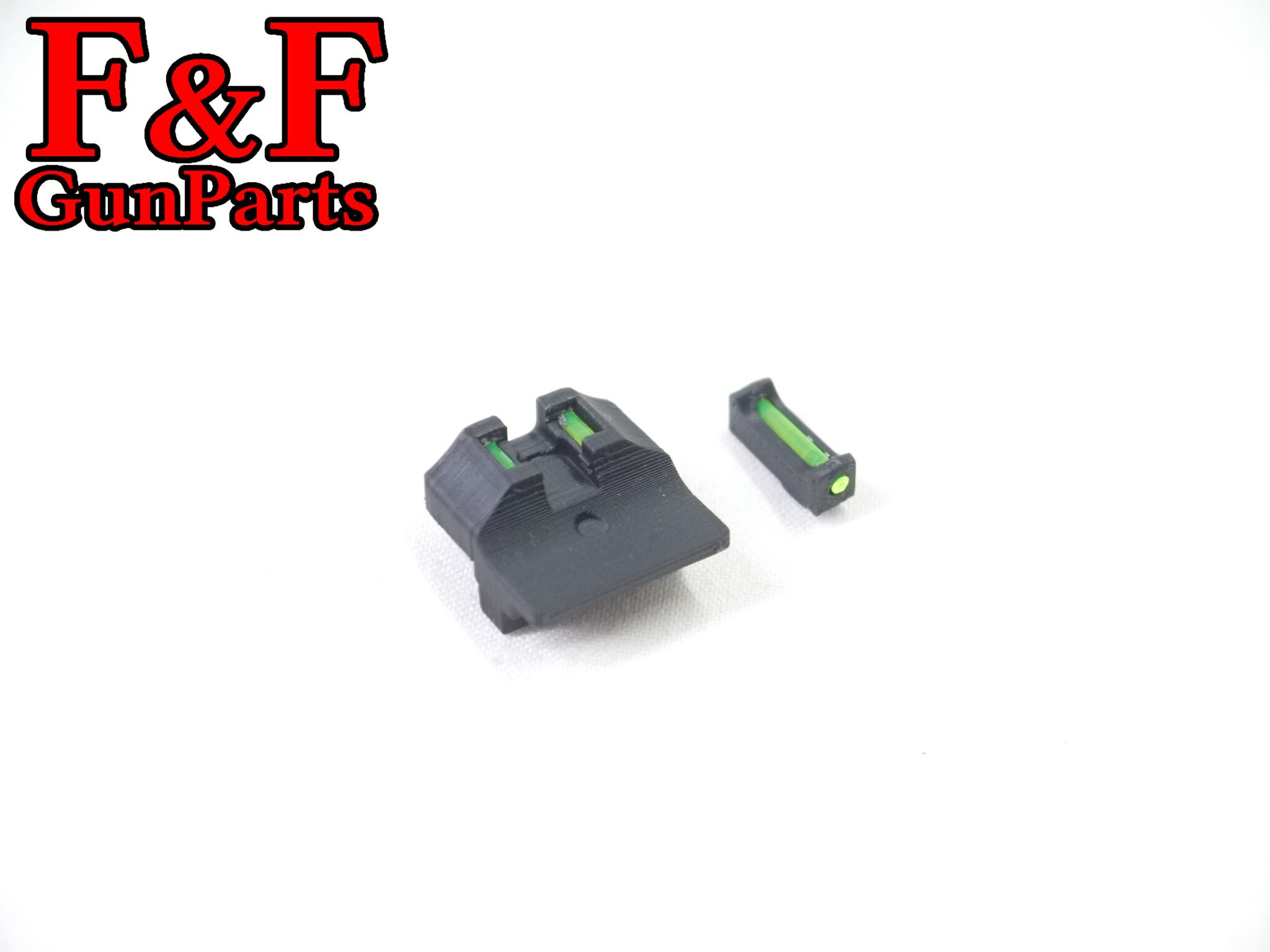 【品切れ・入荷日未定】東京マルイ Glock18C AEG対応 集光ファイバーサイトセット(WARREN TACTICAL type)