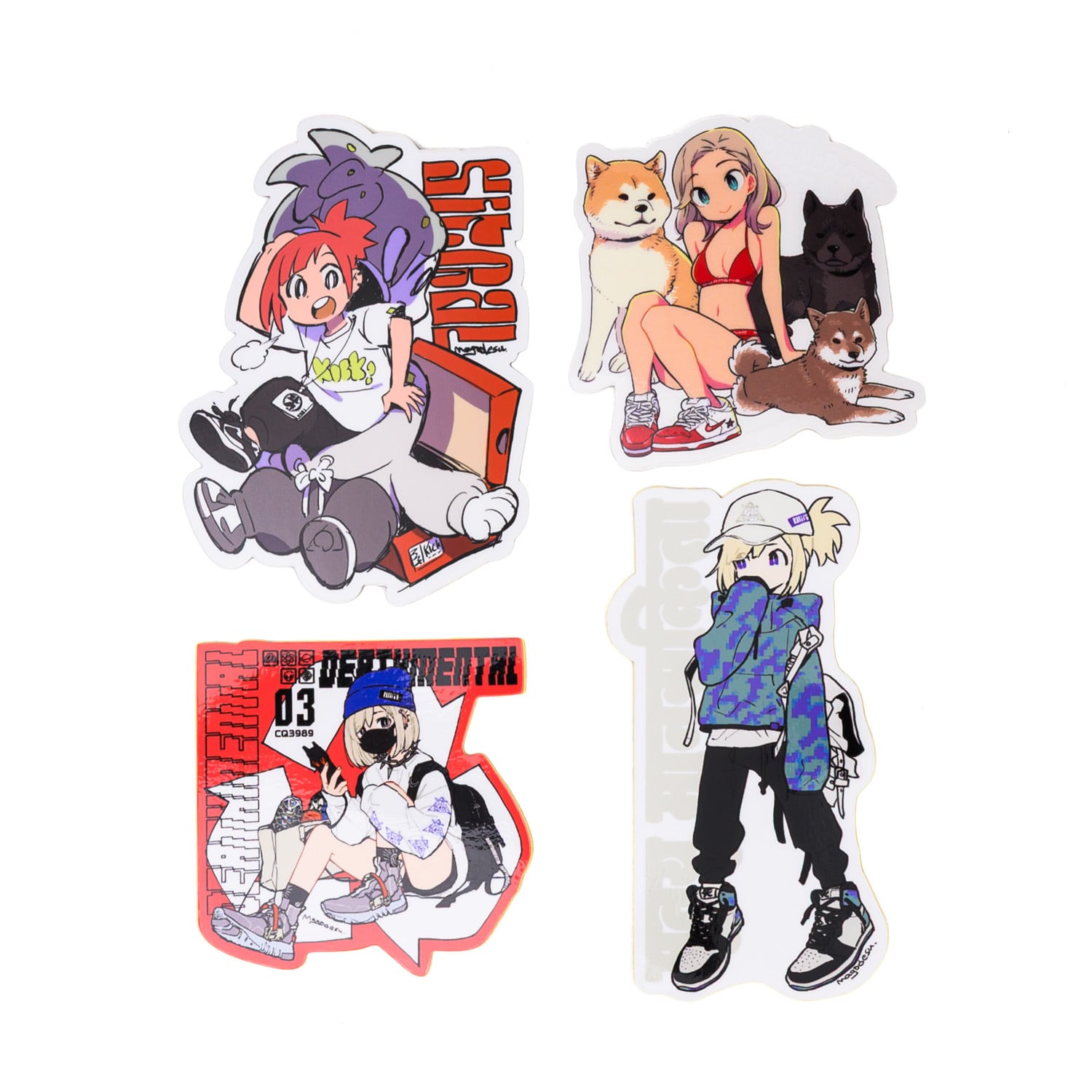 magodesu ステッカー | TOKYO PiXEL. shop & gallery