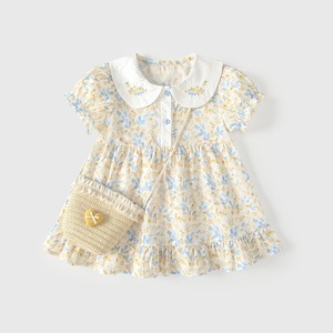 【BABY&KID】フラワー総柄ワンピース