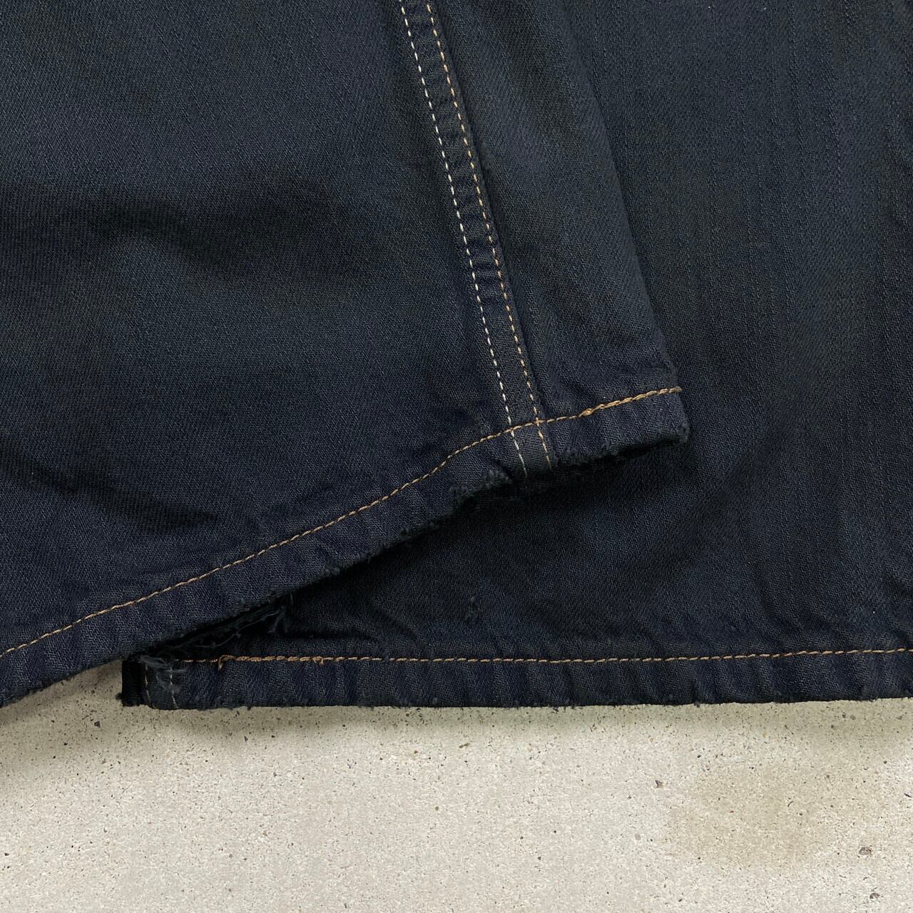 00年代 Levi's リーバイス 569 ブラックデニムパンツ ワイド LOOSE