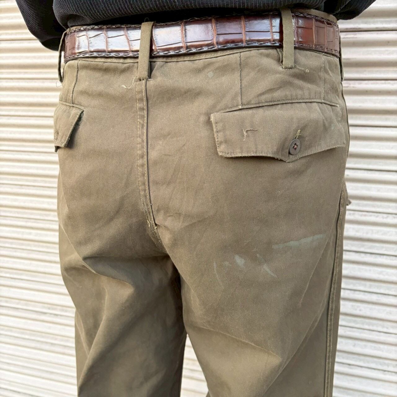 80s Italian Army イタリア軍 実物 コンバットパンツ 空軍 カーゴ
