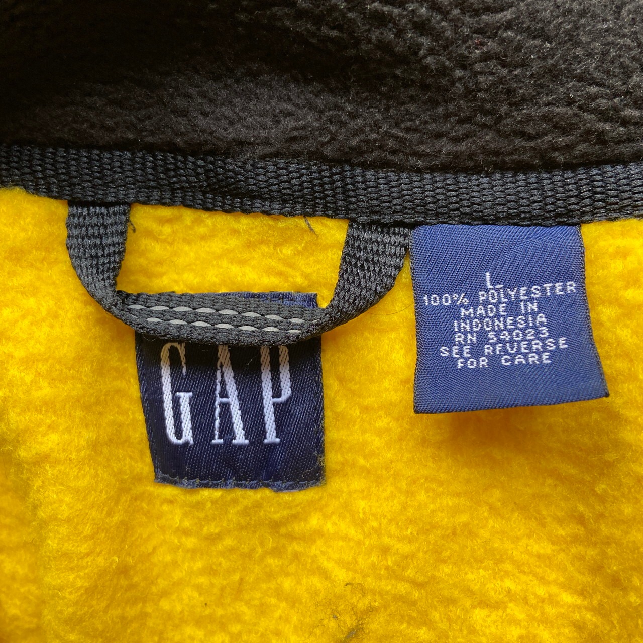 00年代 OLD GAP オールドギャップ ハーフジップ フリースプルオーバー 