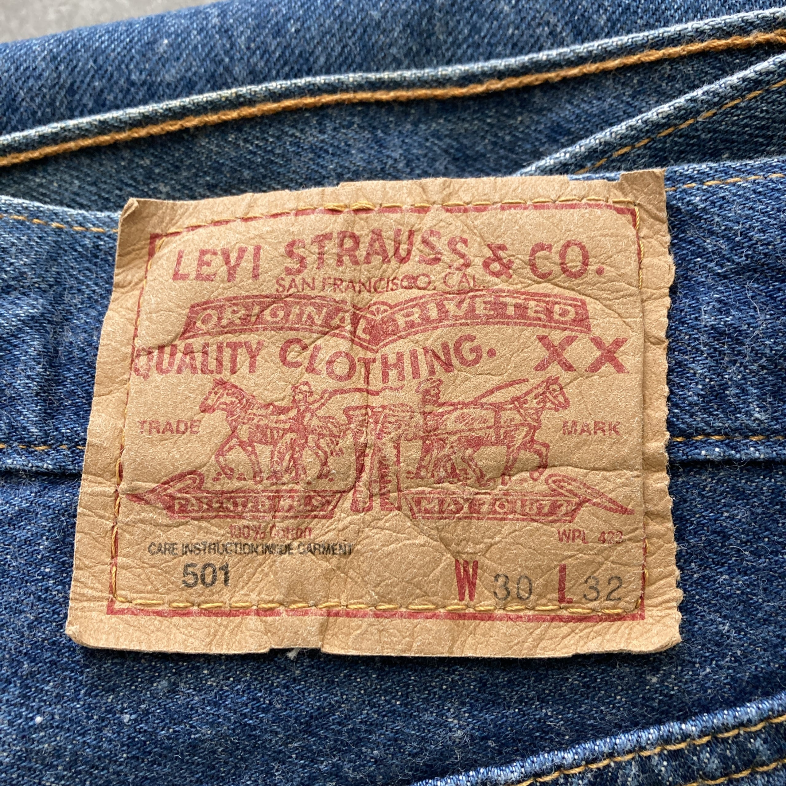 W30 L32】80's Euro.Levis 501 ユーロリーバイス 89年製 UK製 イギリス